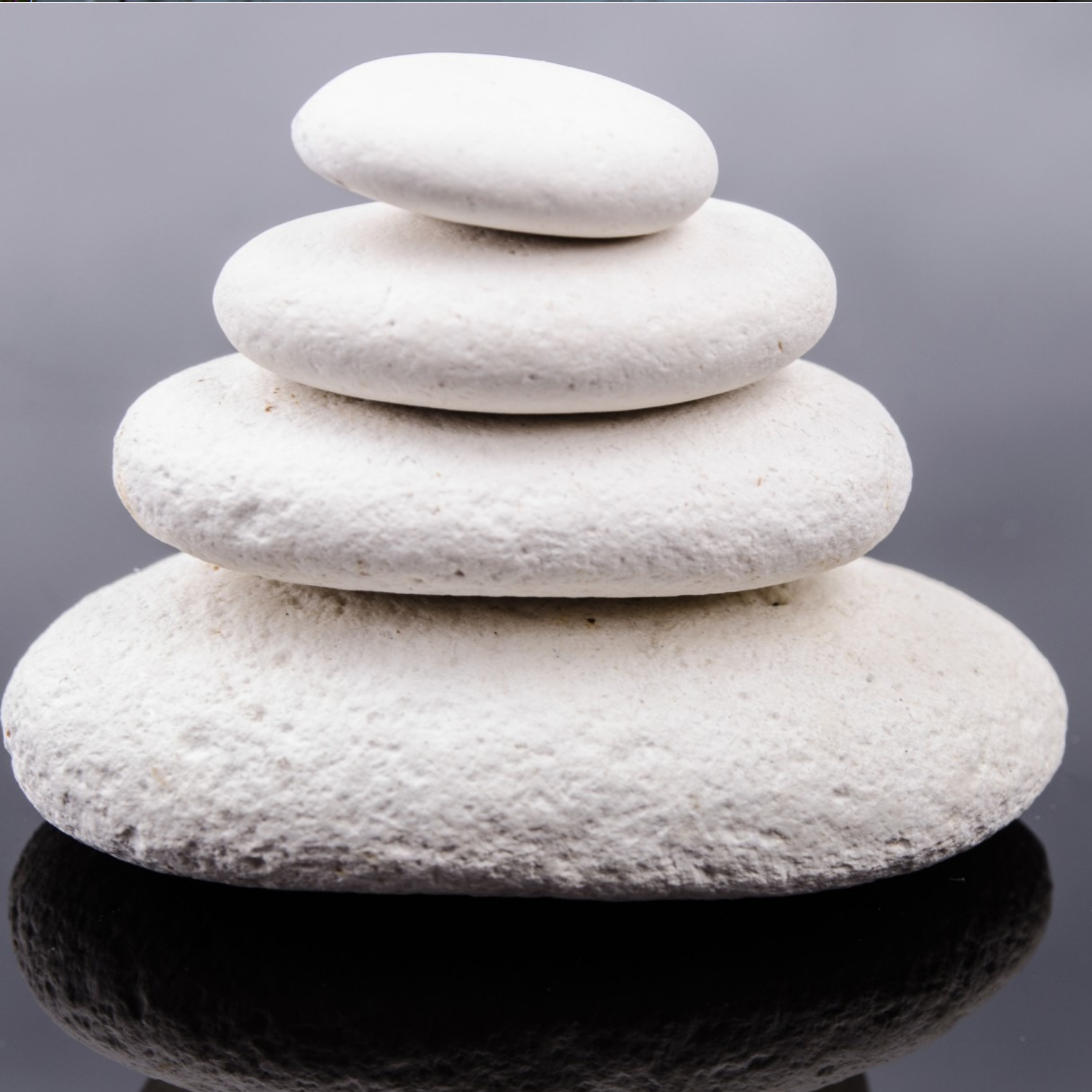 White Rocks Stacked depicting Weight & Body Concerns