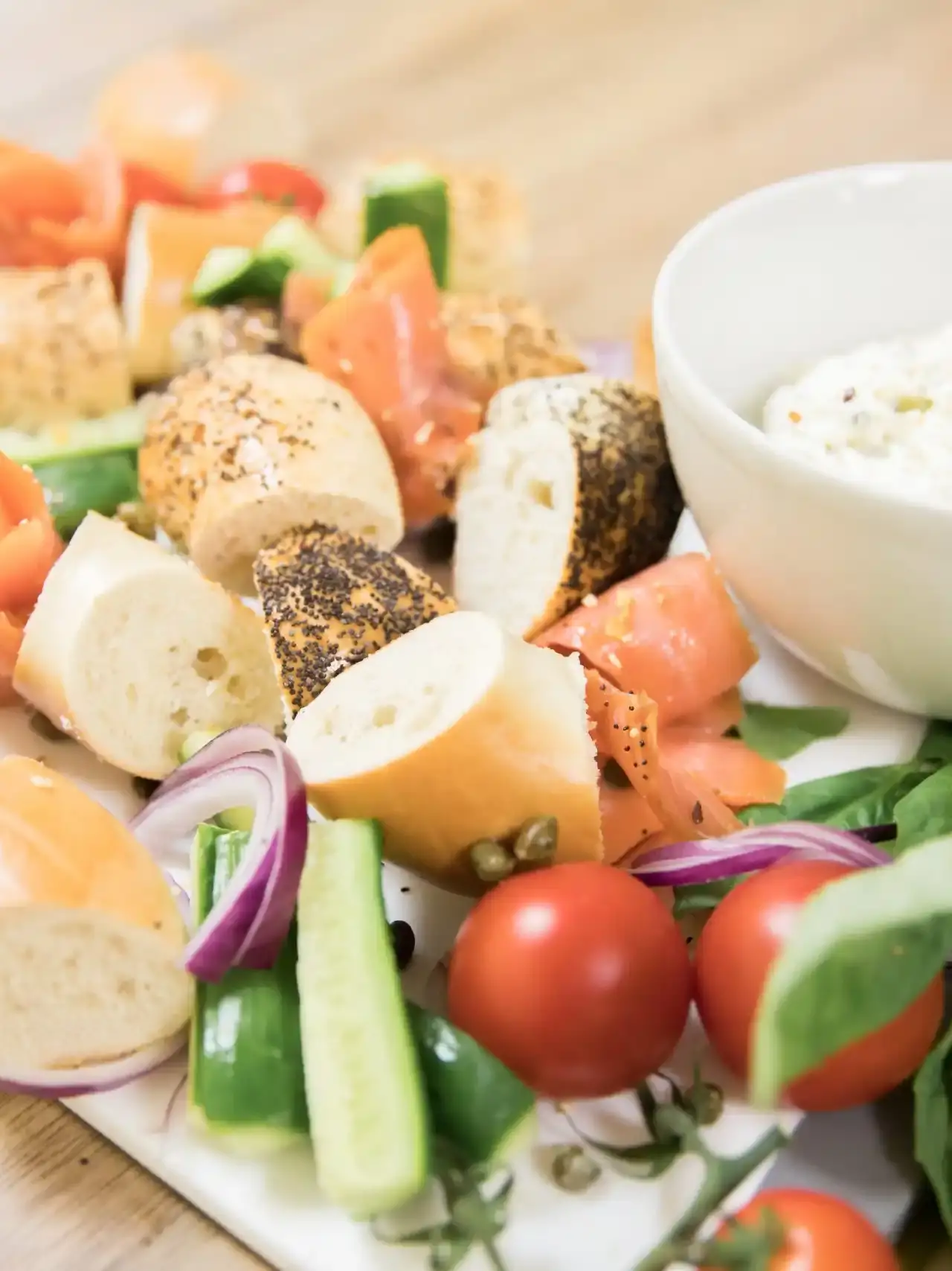 Bagel Board at Van Dusen Nutrition